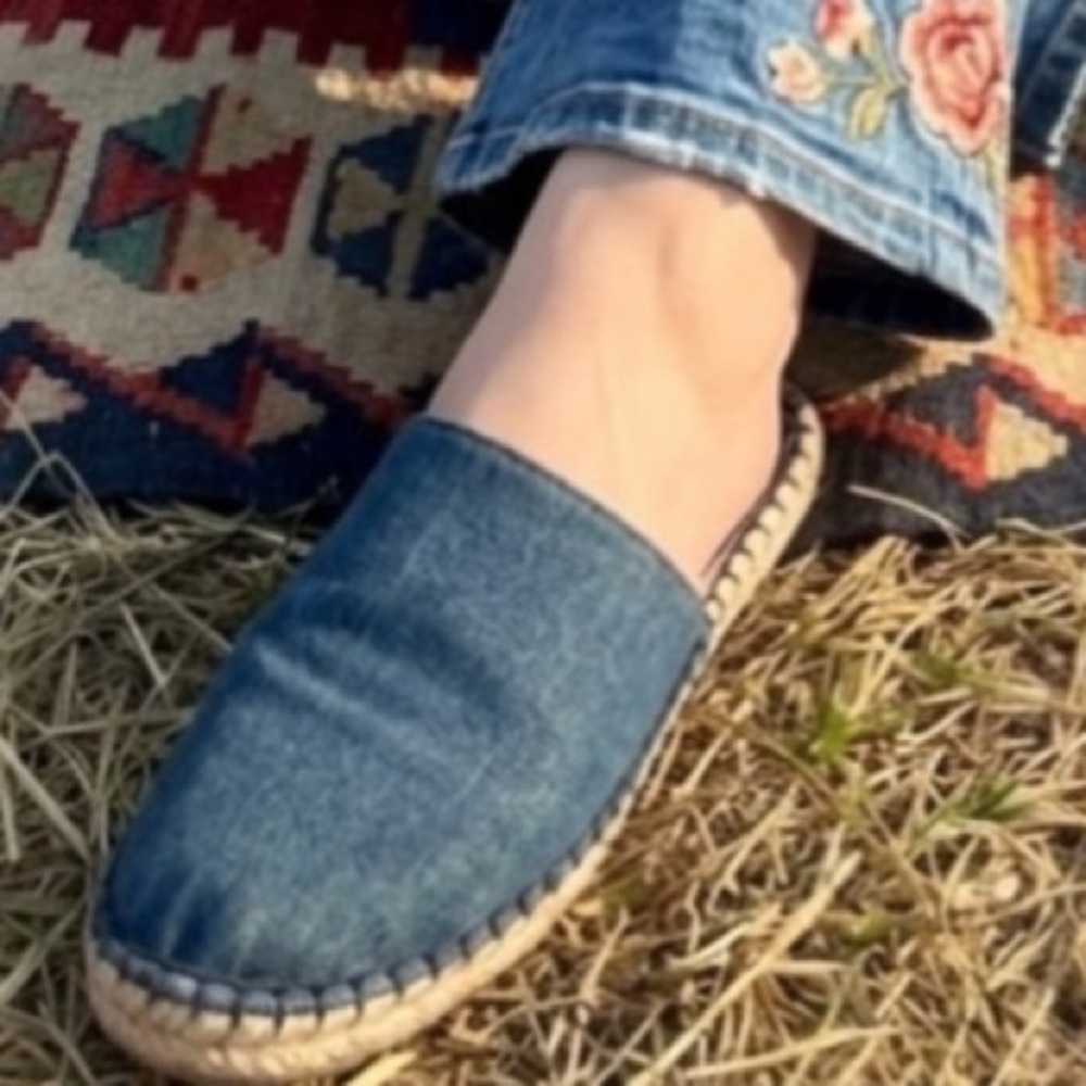 Denim Festival Slip-On Shoes